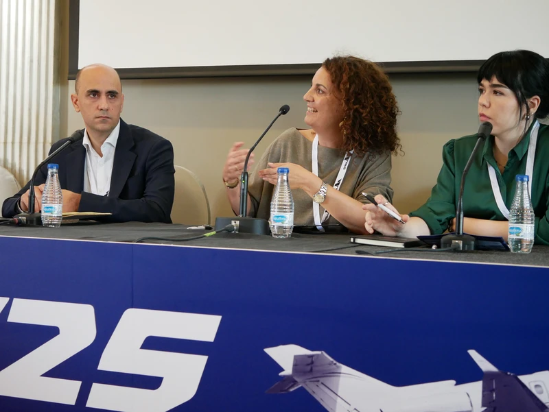 Gema Haro, jefa de Divisin de Medio Ambiente en Enaire. Foto: Diego Gmez